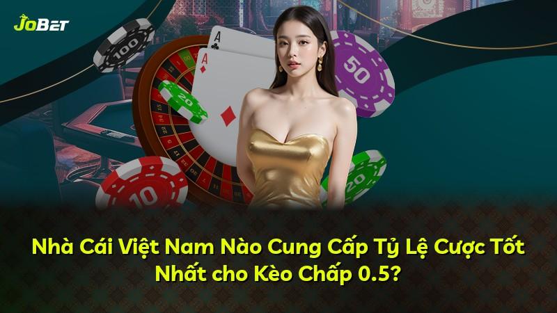 Nhà Cái Việt Nam Nào Cung Cấp Tỷ Lệ Cược Tốt Nhất cho Kèo Chấp 0.5?