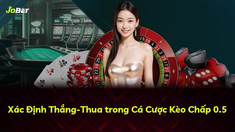 Xác Định Thắng-Thua trong Cá Cược Kèo Chấp 0.5